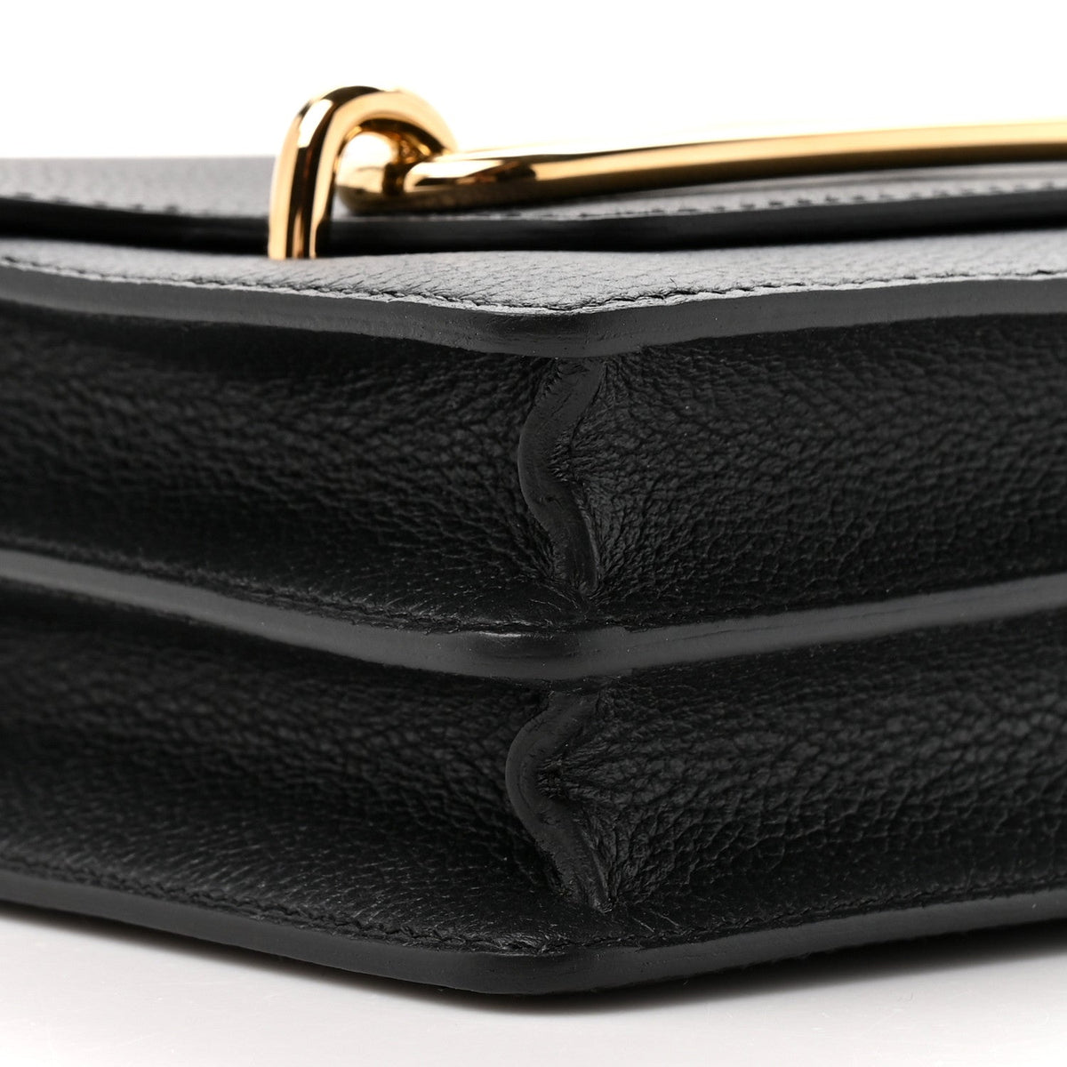 Hermes Evergrain Mini Sac Roulis Black