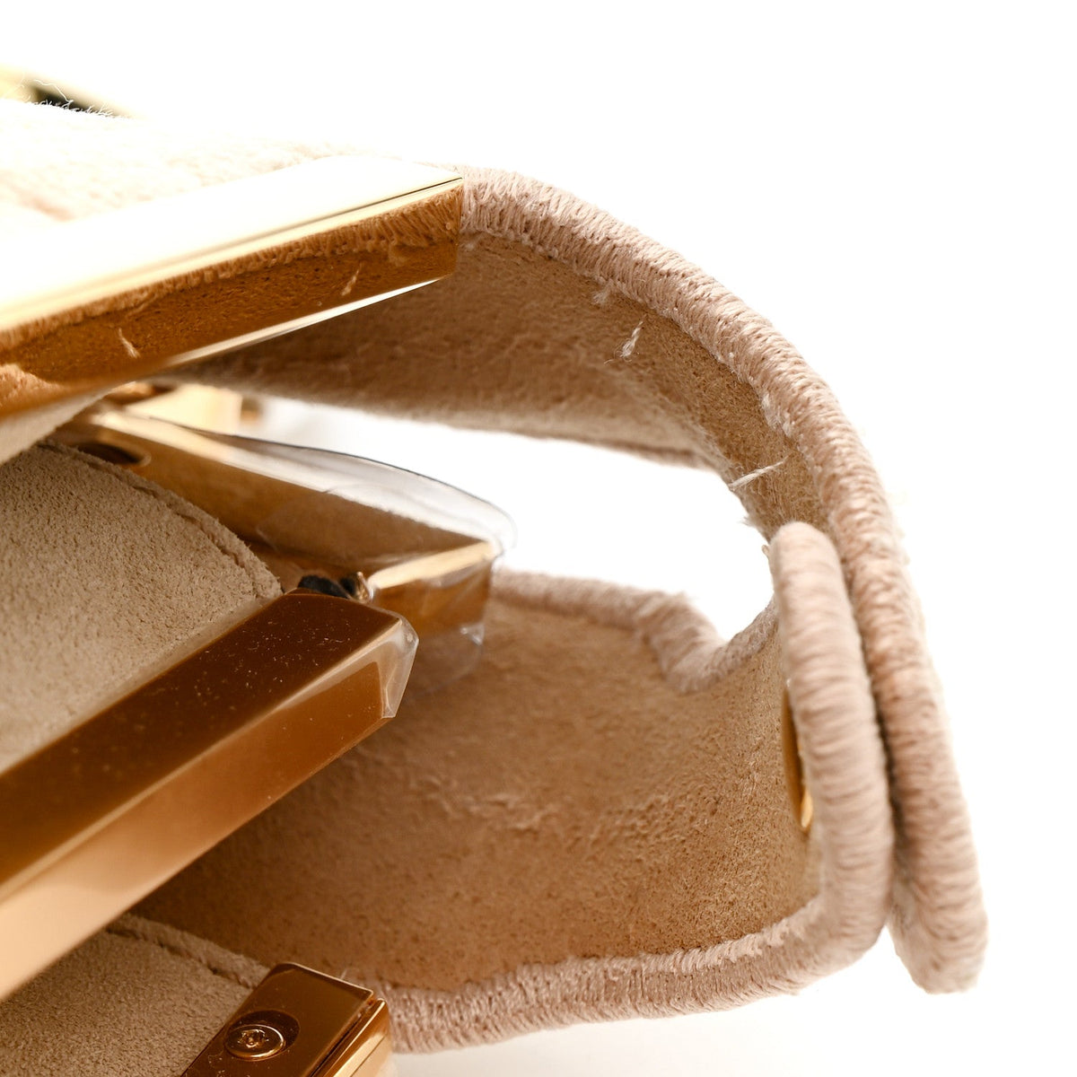 Small Suede Satchel Bag