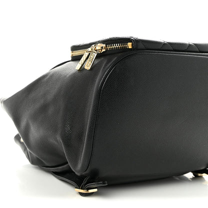 Quilted Caviar Backpack