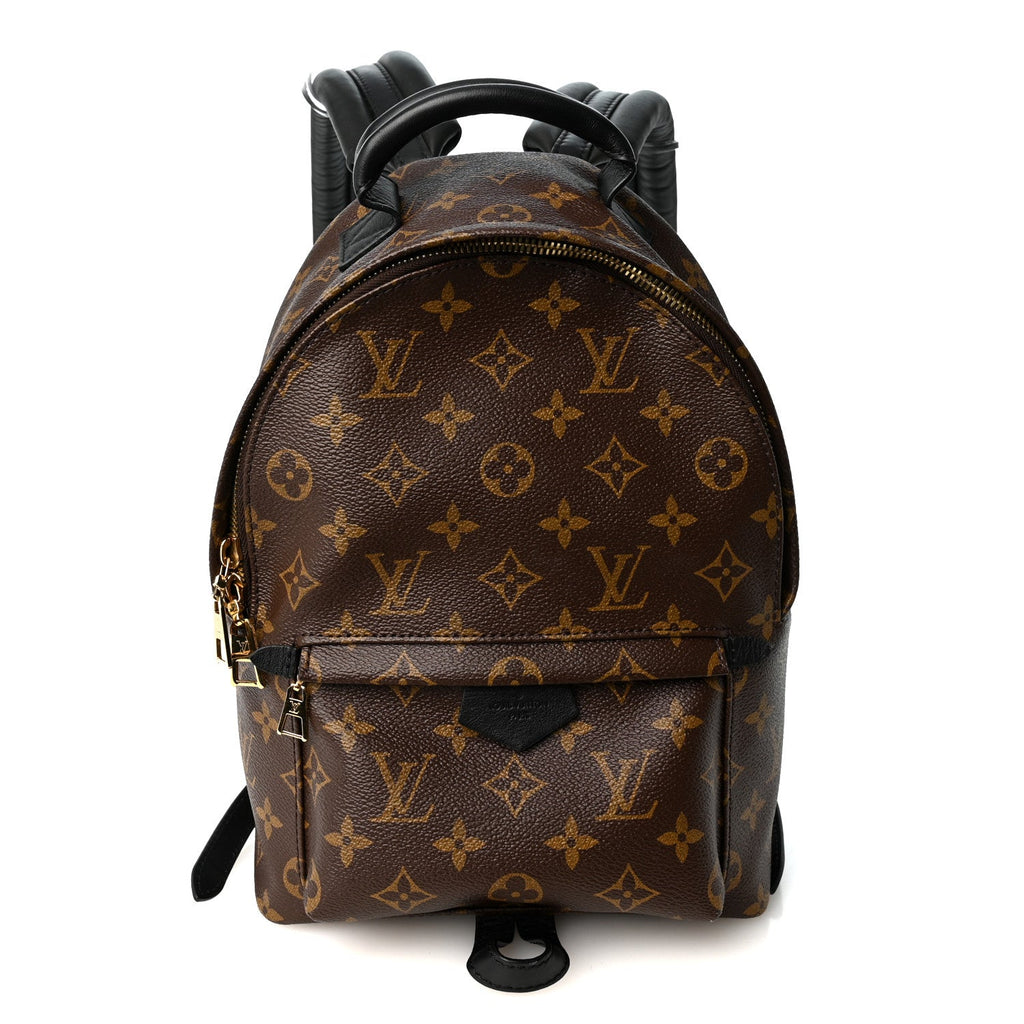 Louis Vuitton Monogram Coated Canvas Palm Springs Backpack PM Brown