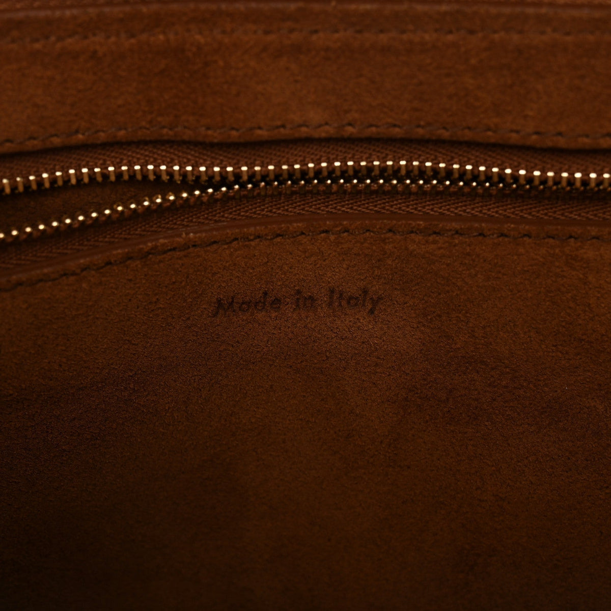 Celine Smooth Calfskin Medium Edge Shoulder Bag Camel