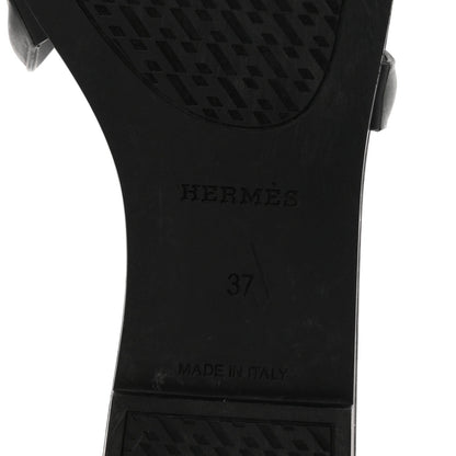 Hermes Rubber Aloha Women's Sandals Black