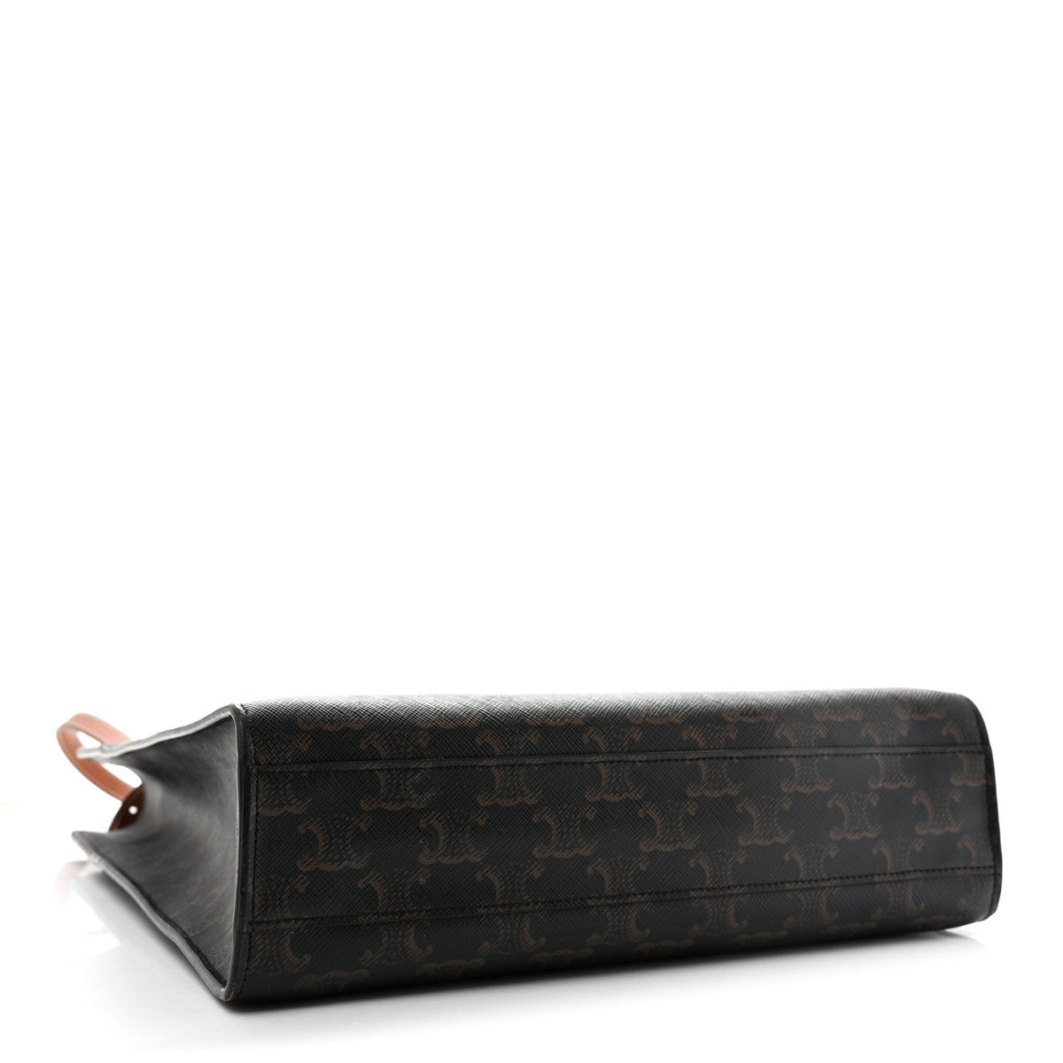 Small Calfskin Canvas Handbag