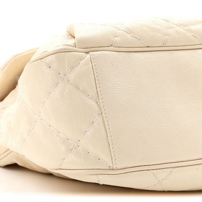 Medium Calfskin Flap Shoulder Bag