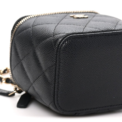 Mini Quilted Caviar Handbag