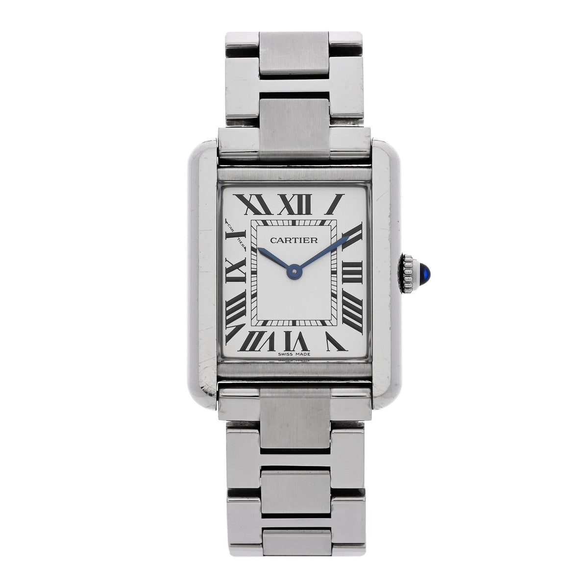 Cartier Stainless Steel 24mm Tank Solo Quartz Watch