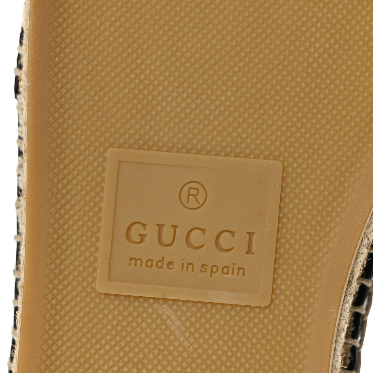 Gucci Nappa Women's Charlotte GG Marmont Miguel Espadrilles 40 Black