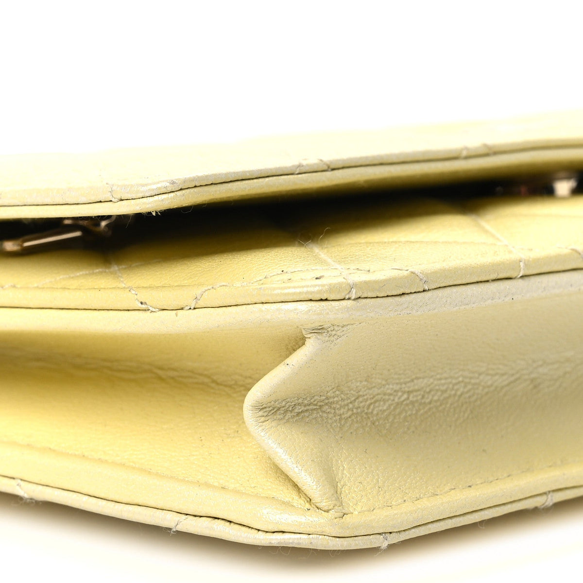 Quilted Goatskin Wallet Bag