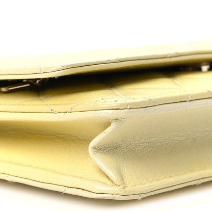 Quilted Goatskin Wallet Bag