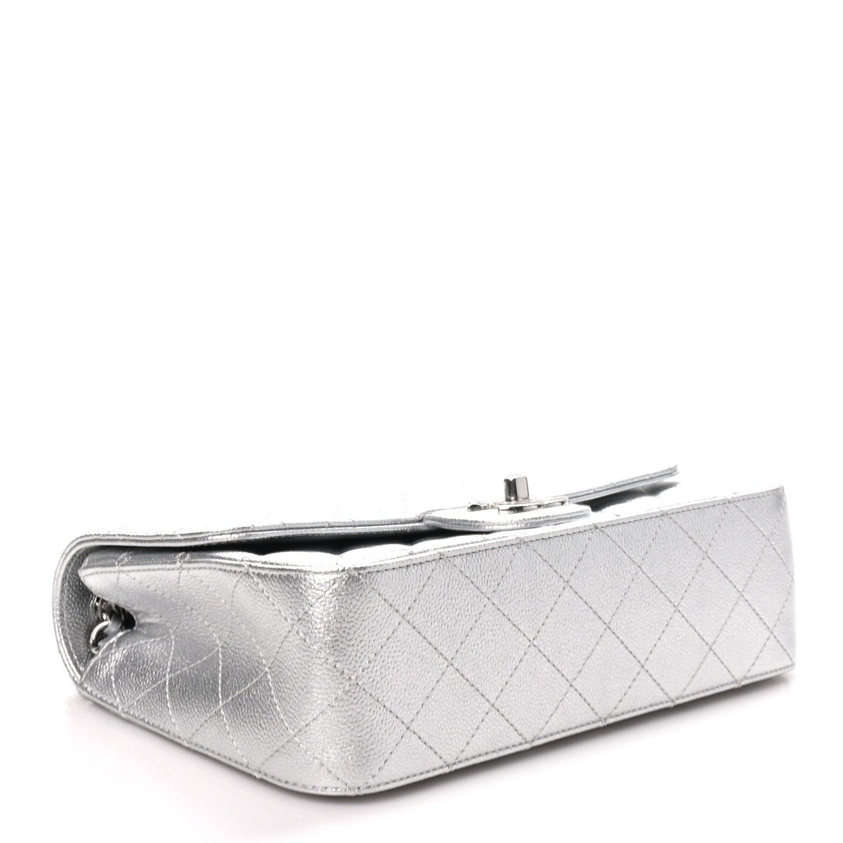 Medium Quilted Caviar Flap Shoulder Bag