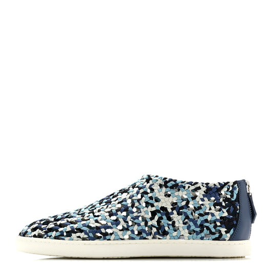 Silk Nappa Woven Festival Des Amazones Oxygene Sneakers Multicolor Ble