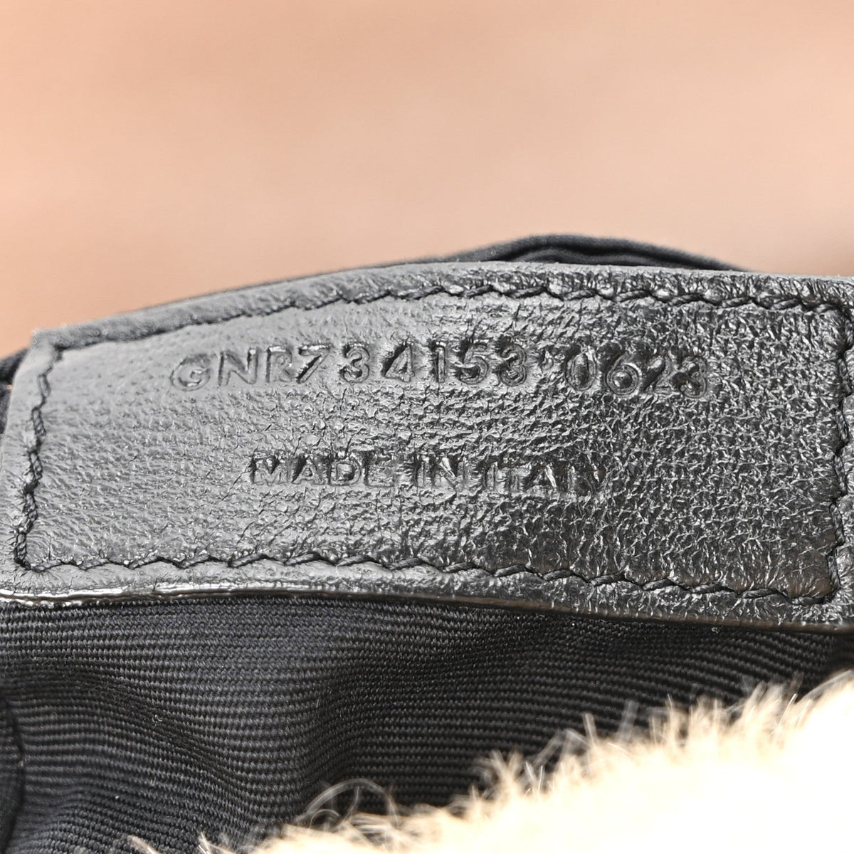 Shearling Crossbody Bag