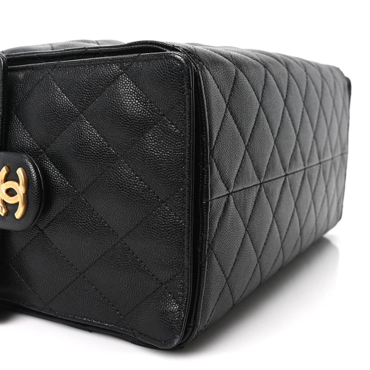 Medium Quilted Caviar Handbag