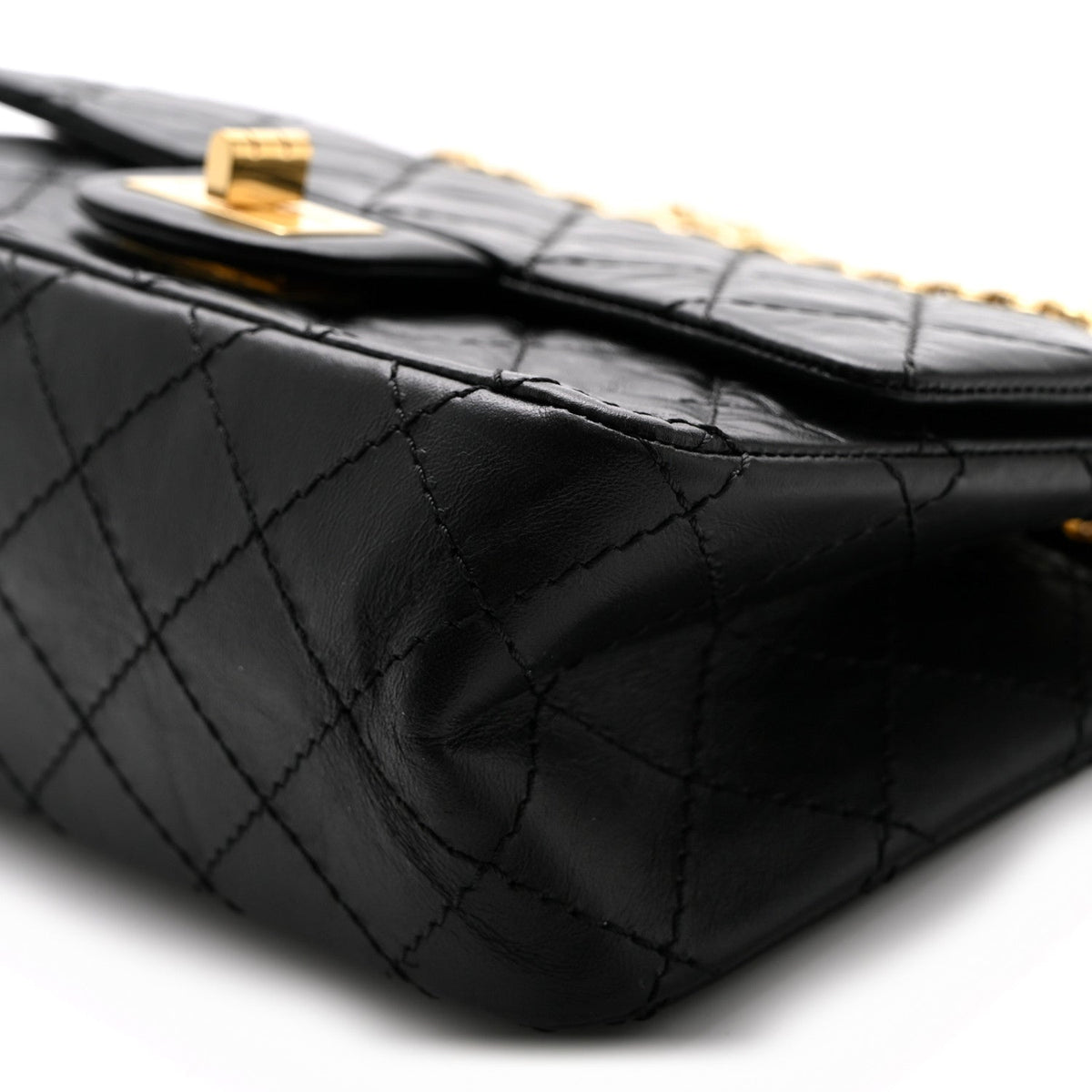Mini Quilted Calfskin Flap Shoulder Bag