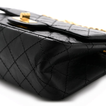 Mini Quilted Calfskin Flap Shoulder Bag