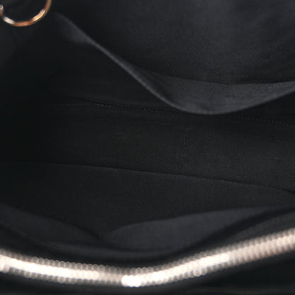 Quilted Caviar Tote Bag