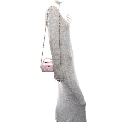 Quilted Caviar Handbag