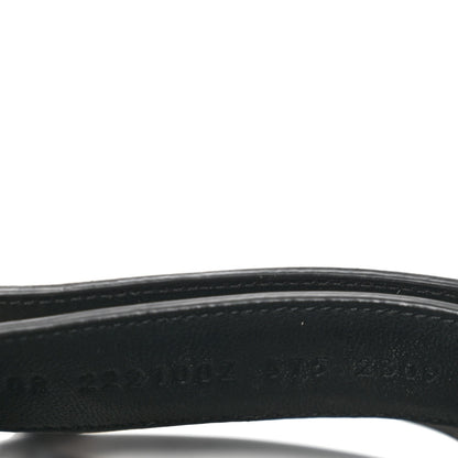 Hermès Calfskin Women's Chypre Sandals 37.5 Black