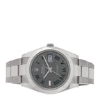 Rolex Stainless Steel 41mm Oyster Perpetual Datejust Watch Slate 126300