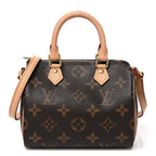 Louis Vuitton Monogram Canvas Nano Speedy Brown M61252
