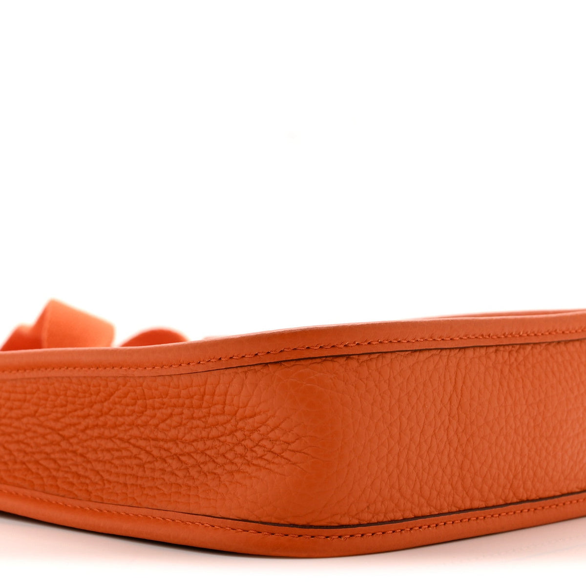 Taurillon Clemence Evelyne Tpm Orange Handbag