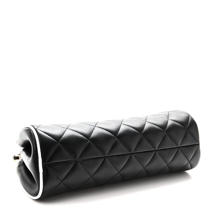Quilted Lambskin Clutch Bag