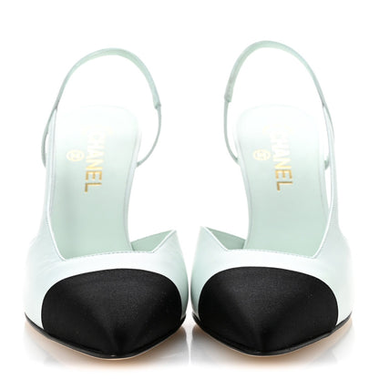 Chanel Cap Toe Slingback Women's Shoes