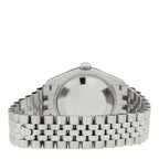 Rolex Stainless Steel 18K White Gold Diamond 31mm Datejust Watch Silver 278274