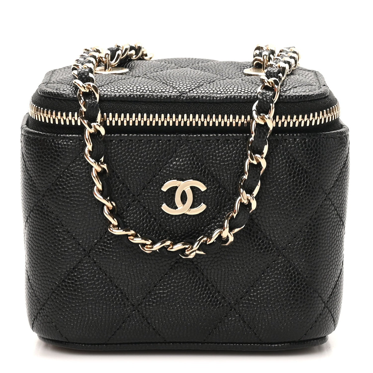 Mini Quilted Caviar Handbag
