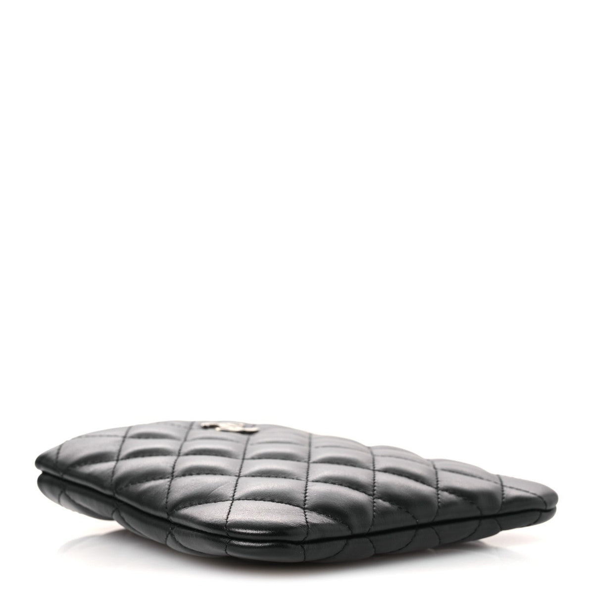 Chanel Lambskin Quilted Mini Crossbody Bag Black