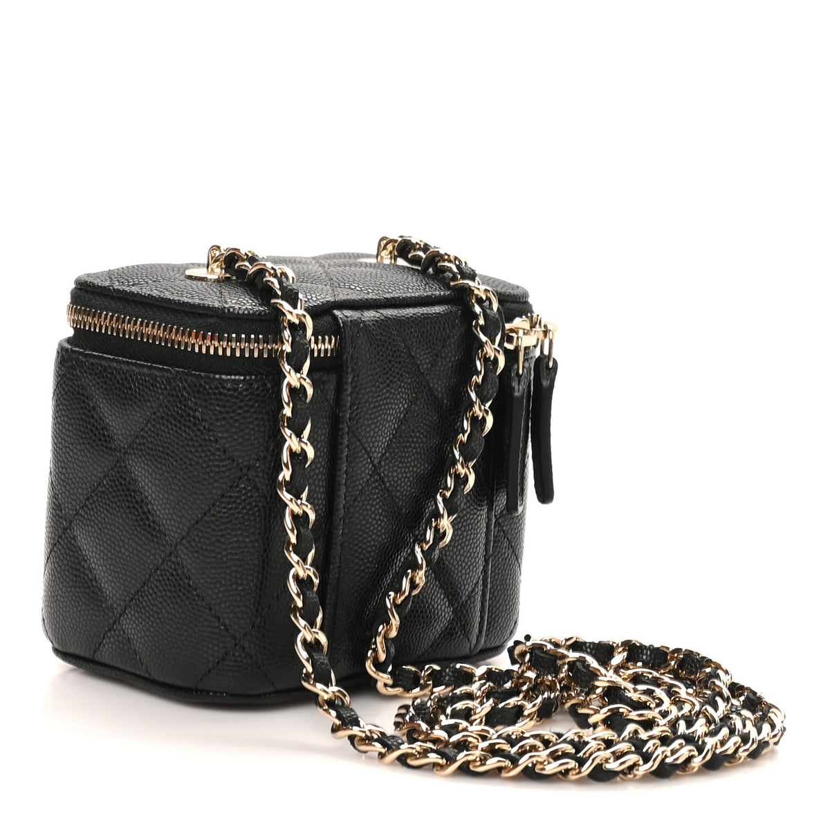 Mini Quilted Caviar Handbag