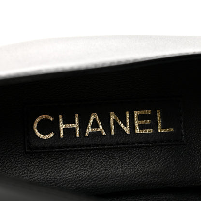 Chanel Calfskin Patent Women's Mary Janes Flats Black