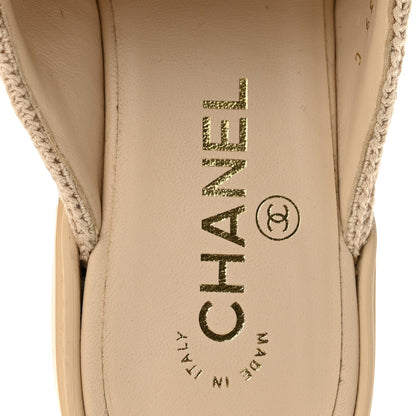 Chanel Quilted CC Turnlock Women's Mules