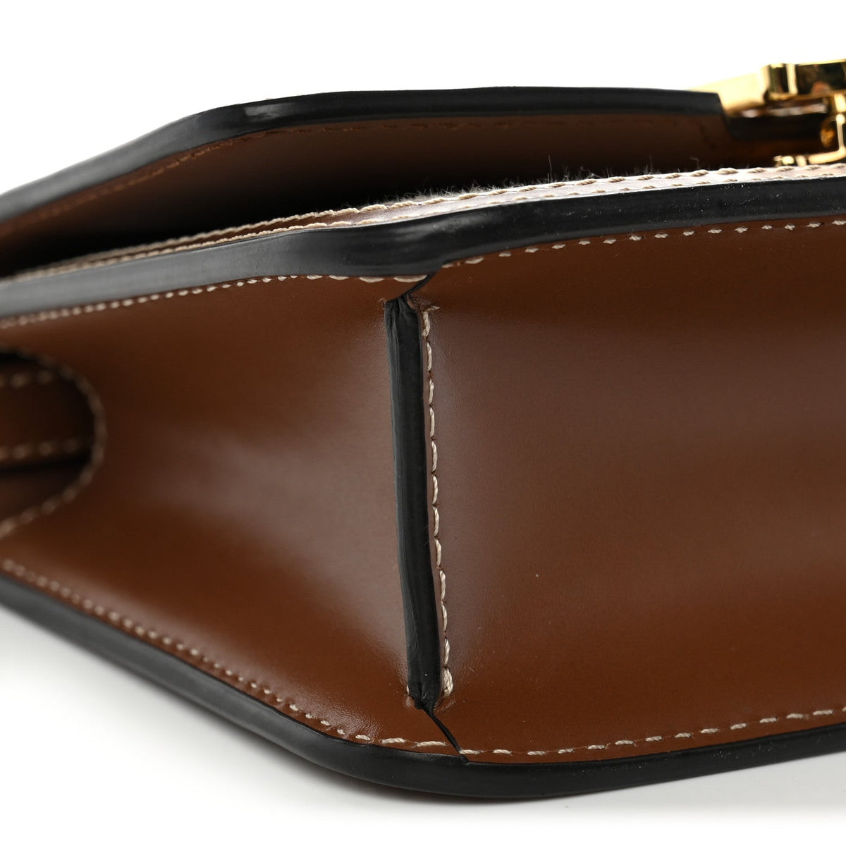 Mini Calfskin Canvas Handbag
