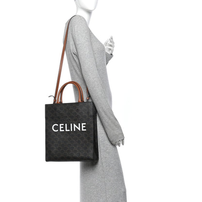 Small Calfskin Canvas Handbag
