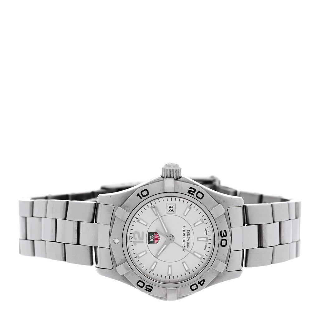Tag Heuer Stainless Steel 27mm Aquaracer Watch WAF1412