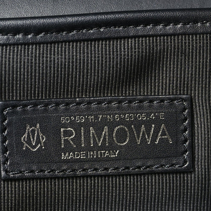 Small Calfskin Canvas Backpack