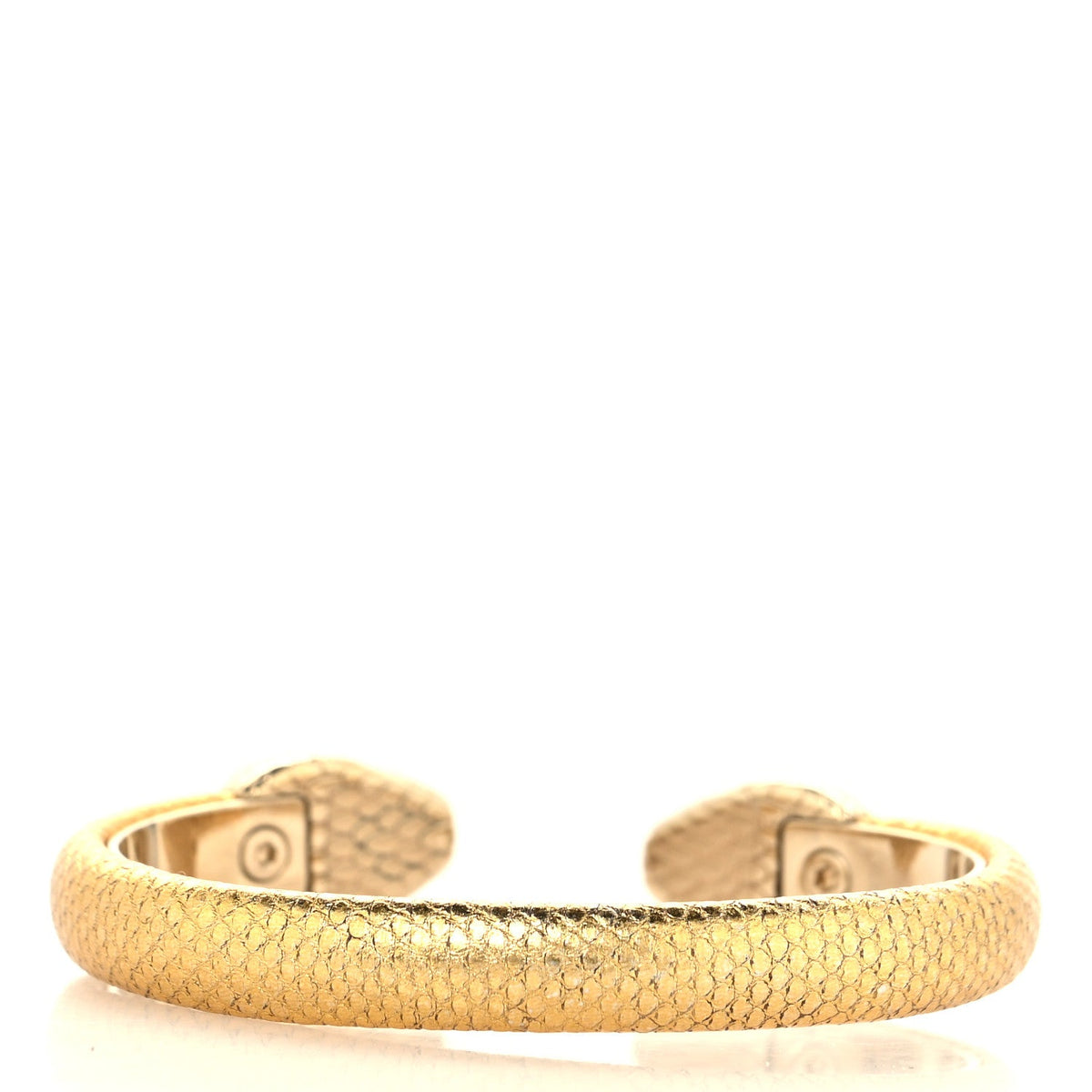 Metallic Karung Serpenti Forever Bracelet Gold