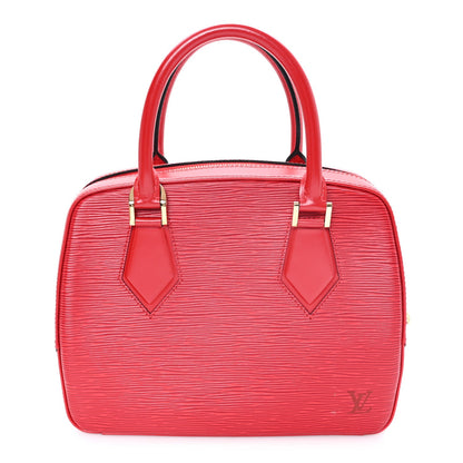Epi Sablons Rouge Handbag