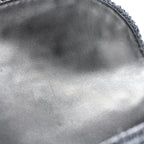 Chanel Straw Raffia Shoulder Bag Navy Blue