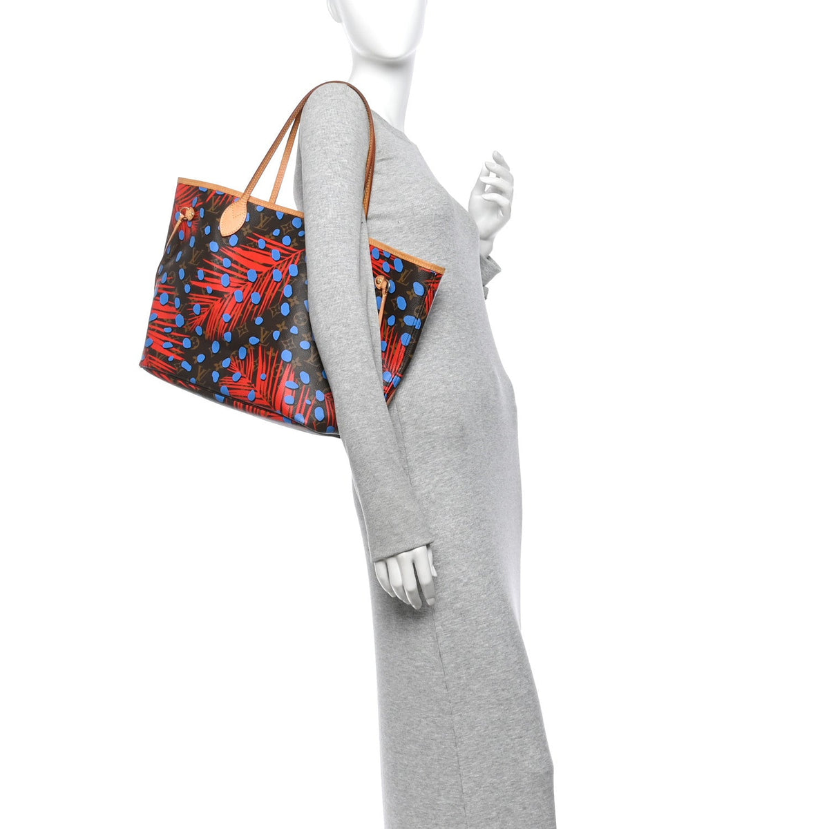 Monogram Jungle Dots Neo Neverfull Mm Co Handbag