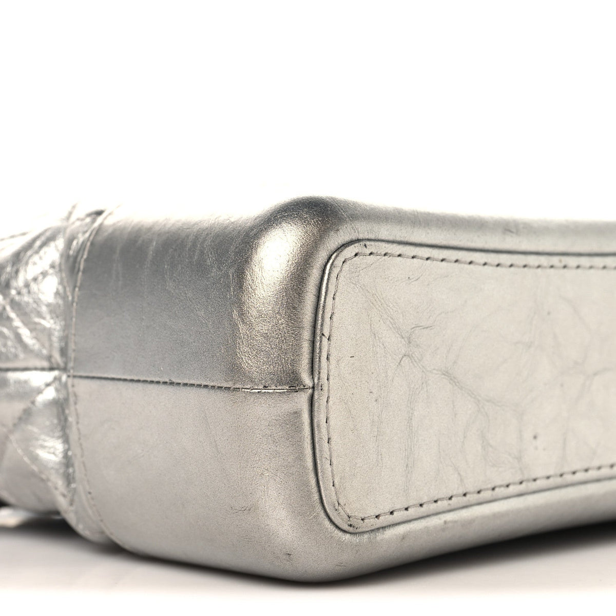Medium Quilted Lambskin Hobo Bag