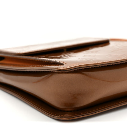 Vernis Mott Bronze Handbag