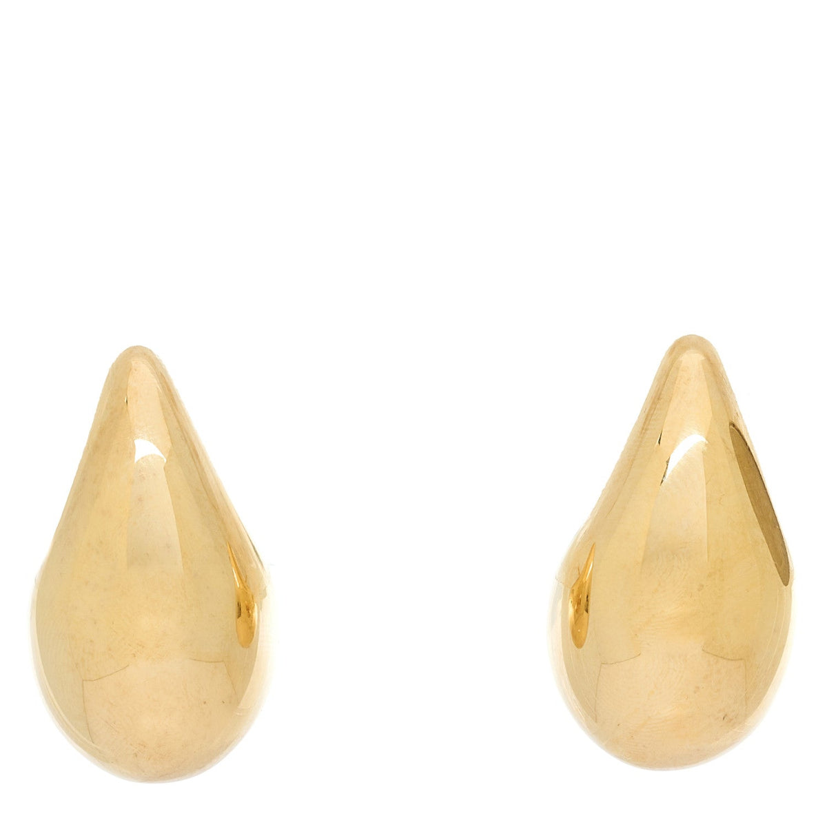 Bottega VenetaSterling Silver Small Drop Earrings Gold