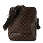 Louis Vuitton Damier Ebene Coated Canvas Olav MM Messenger Bag Brown