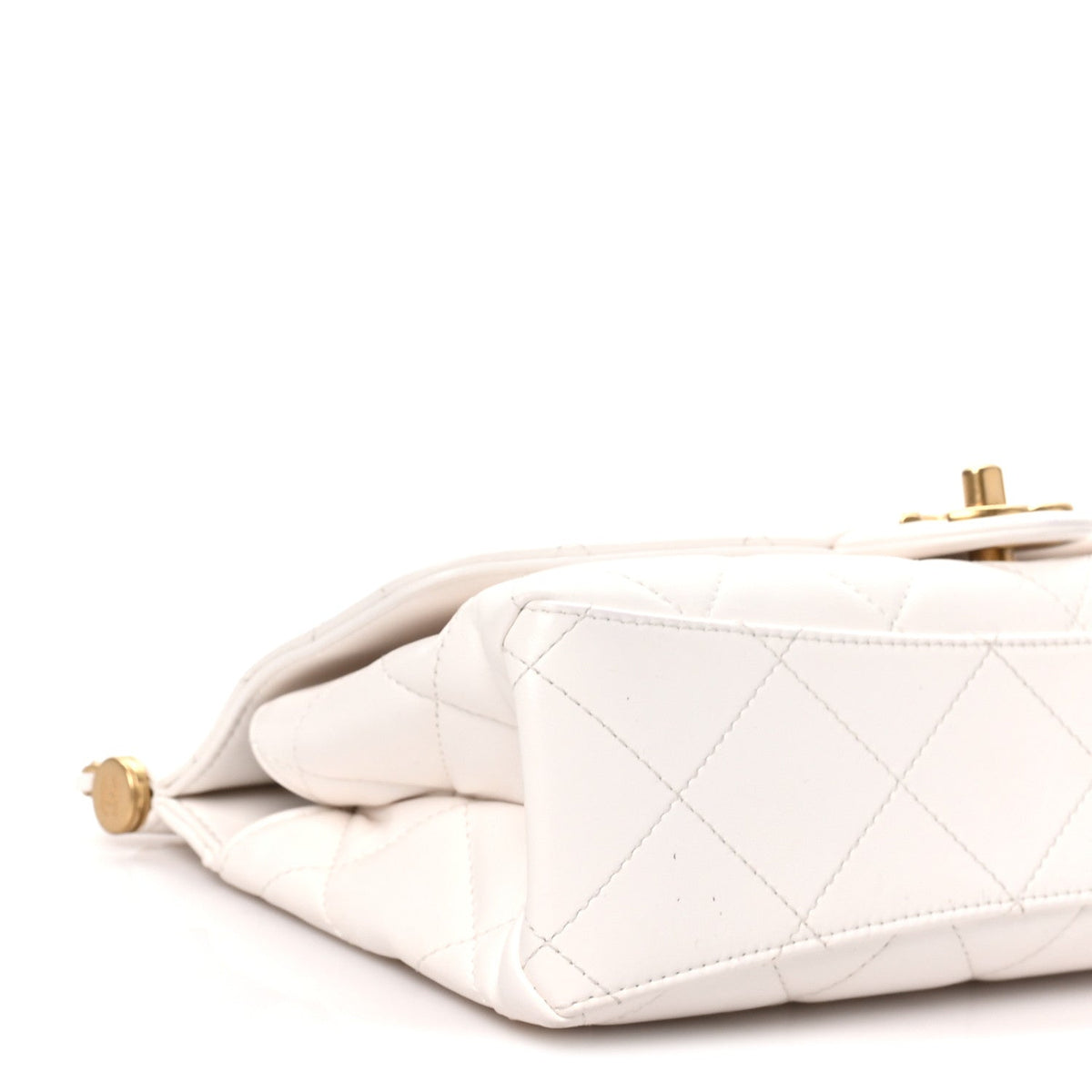 Lambskin Flap Shoulder Bag