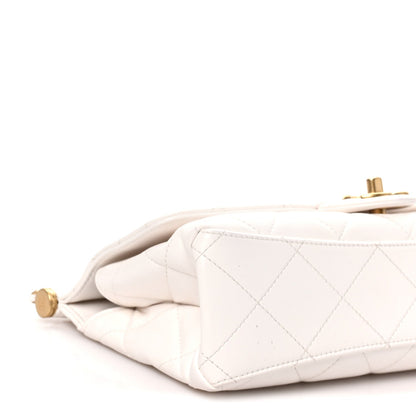 Lambskin Flap Shoulder Bag