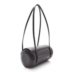 Chanel Shiny Caviar Preppy Coco Small Bowling Bag Black