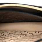 Louis Vuitton Reverse Monogram Trunk Clutch Bag Brown