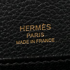 Hermes Evergrain Mini Sac Roulis Black